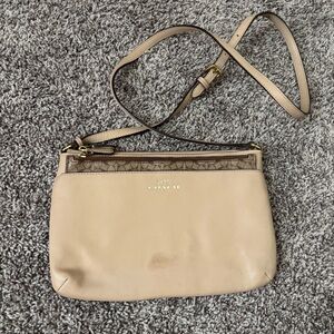 Coach crossbody purse F55206 tan